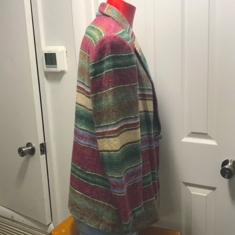 VINTAGE David Paul Southwestern BOHO BLAZER - Picture 7 of 7